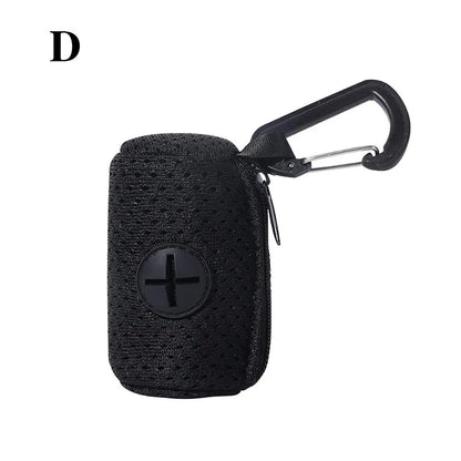Dog Poop Bag Dispenser Hangingable Dog Poop Bag Holder Poo Bags Dispenser For Dogs Walking Garbage Bags Dispensers Pet Supplies