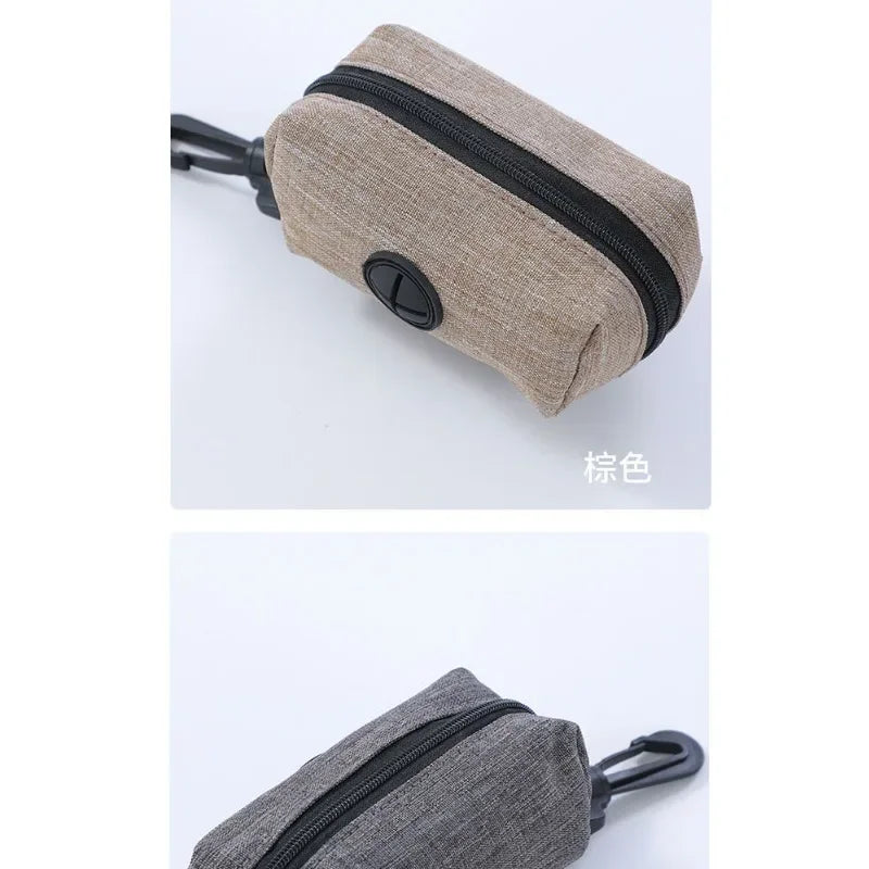 Dog Poop Bag Dispenser Hangingable Dog Poop Bag Holder Dispenser for Dogs Walking Garbage Bags Dispensers Pet Supplies