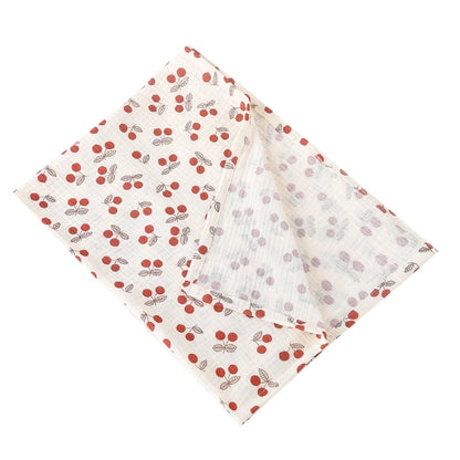 Baby Cotton Muslin Swaddle Blanket Floral/Animal Print Stroller Blanket Infant Diaper Newborn Receiving Blanket